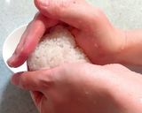 適当!三角塩おにぎり/おむすびにぎりかた作り方11写真