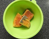 お弁当☆かぼちゃの濃チーズピカタ&卵焼き作り方1写真