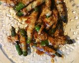 お弁当★アスパラ肉巻き生姜味★作り置き作り方5写真