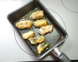 お弁当☆かぼちゃの濃チーズピカタ&卵焼き作り方4写真
