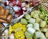 手軽に！たこ焼き器でアヒージョ作り方1写真