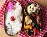 お弁当★揚げなすとパプリカ中国風南蛮漬け作り方6写真