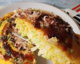 キャベツのお好み焼き風作り方5写真