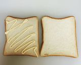 フライパンで簡単♡ハムチーズホットサンド作り方2写真