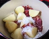 ベーコン味噌ポテコトコト煮作り方4写真
