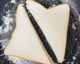 フライパンで簡単♡ハムチーズホットサンド作り方8写真