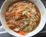 サンマーサッポロ一番ごま味しょうゆ麺作り方6写真