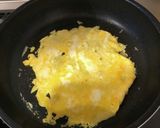 簡単！唐揚げ卵丼作り方3写真