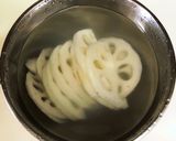 フランス産ポークの蓮根巻き☆醤油ペッパー作り方1写真