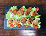 フランス産ポークの蓮根巻き☆醤油ペッパー作り方9写真