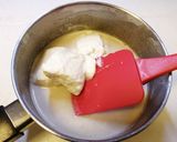 冷凍生クリームで時短ほうじ茶パンナコッタ作り方3写真
