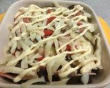 ジュワうま♪なすとトマトの重ねチーズ焼き作り方3写真