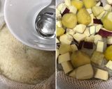おこわ★栗とさつまいも作り方4写真