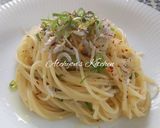 簡単！青ねぎとしらすのパスタ作り方3写真
