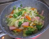 たっぷり野菜の♪餡かけラーメン作り方5写真