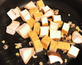 すぐ出来簡単！厚揚げと椎茸のバター炒め作り方4写真