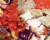 ナス、獅子唐のトマトソースパスタ♡作り方6写真
