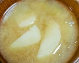 ★簡単！新じゃがと新玉ねぎのお味噌汁♪作り方7写真