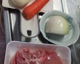 炊飯器で。塩バター肉じゃが作り方1写真