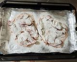 鶏の和風モロヘイヤ煮込み作り方1写真