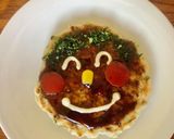 子供喜ぶ☆野菜たっぷりプチお好焼（小麦無作り方3写真