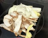 椎茸と玉ねぎのバター炒め♪作り方1写真