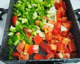 ぶりのソテー♪野菜ケチャップソースかけ♪作り方5写真