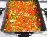 ぶりのソテー♪野菜ケチャップソースかけ♪作り方6写真