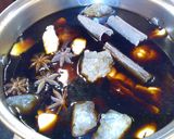 ぷりぷり！豚足のたまり醤油煮込み作り方2写真