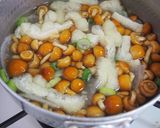 なめこと大根の味噌汁♪作り方3写真