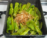 しし唐のきんぴら風炒め♪作り方4写真