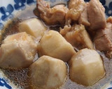 里芋ともも肉の煮物♪煮るのは10分！作り方7写真
