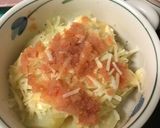 明太子とじゃがいものチーズマヨ焼き作り方2写真