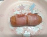 お弁当に！ウインナーのベーコン巻き②作り方6写真