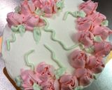 薔薇のデコレーションケーキ作り方41写真