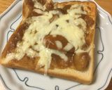 朝のカレートースト作り方2写真