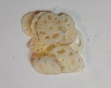 簡単れんこんの明太クリームサラダ作り方2写真