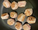 鶏つくね♪鶏ももひき肉でふわふわ〜作り方6写真