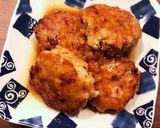 甘〜い鶏つくね作り方6写真