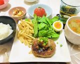 和風おろしハンバーグ・豆腐ハンバーグ作り方6写真