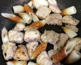 ささみとちくわの甘辛炒め作り方1写真