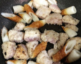 ささみとちくわの甘辛炒め作り方1写真