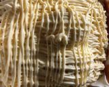 セブン　バターチキンカレーのマヨ乗せ作り方3写真