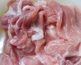 豚肉の肉じゃが　洋風カレー味で作り方1写真
