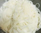 あまから薄揚げ煮で●冷製きつね素麺作り方1写真