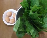 卵ほうれん草の野菜炒め♪簡単作り方1写真