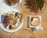 お弁当★茄子とパプリカパルメザンチーズ作り方3写真