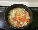 色々野菜とソーセージのスープ作り方3写真