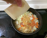 色々野菜とソーセージのスープ作り方4写真