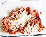 牛挽肉100% チーズインハンバーグ作り方3写真